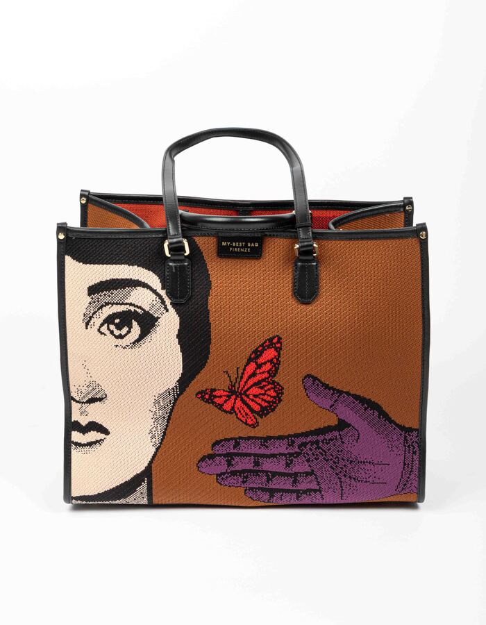 Handtas cognac
