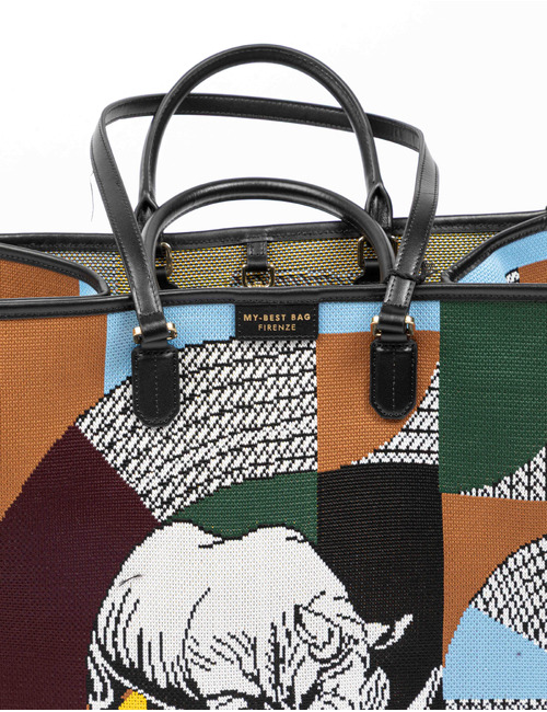 Handtas multicolor