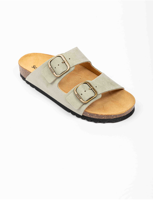 Scholl birkenstock groen