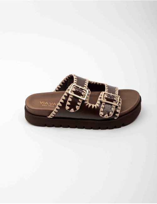 Via Vai birkenstock bruin