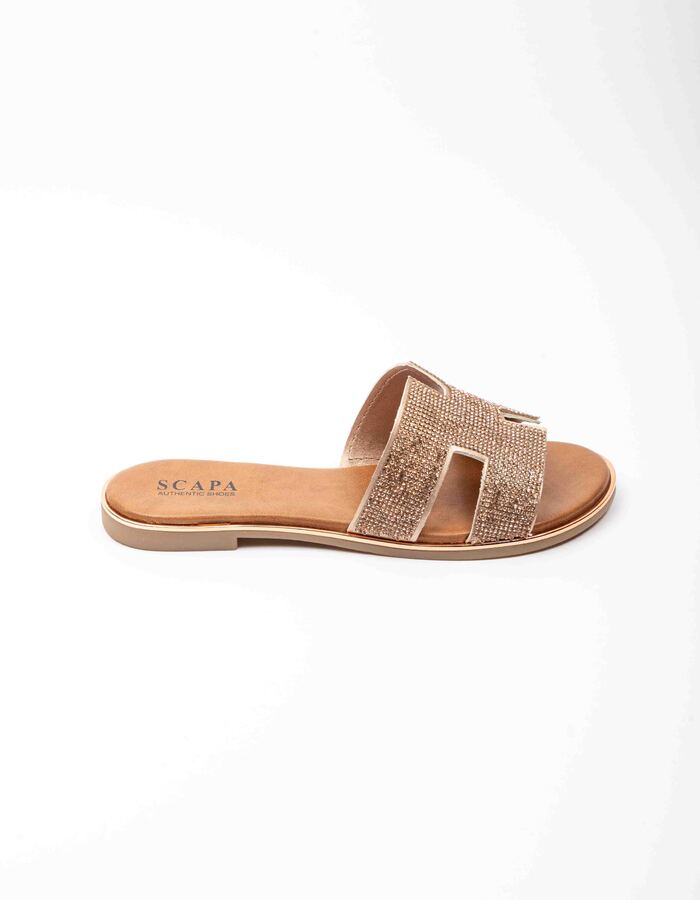 Scapa Dames flipflops brons