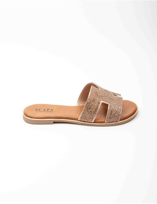 Scapa Dames flipflops brons