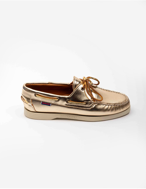 Sebago bootschoen goud