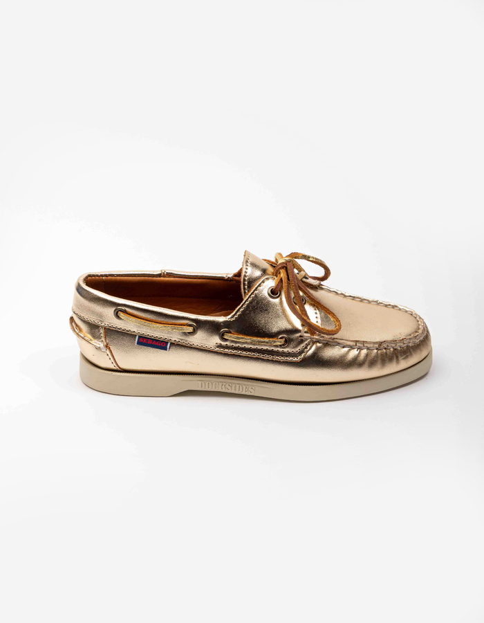 Sebago bootschoen goud