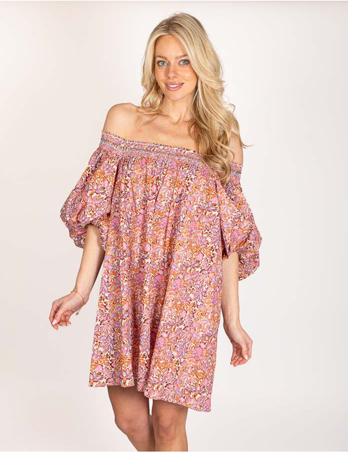 Vanessa Bruno kort kleed multicolor
