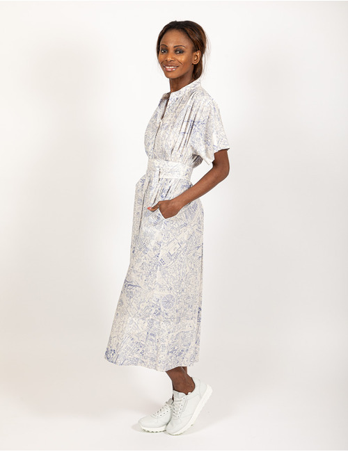 Vanessa Bruno lang kleed wit