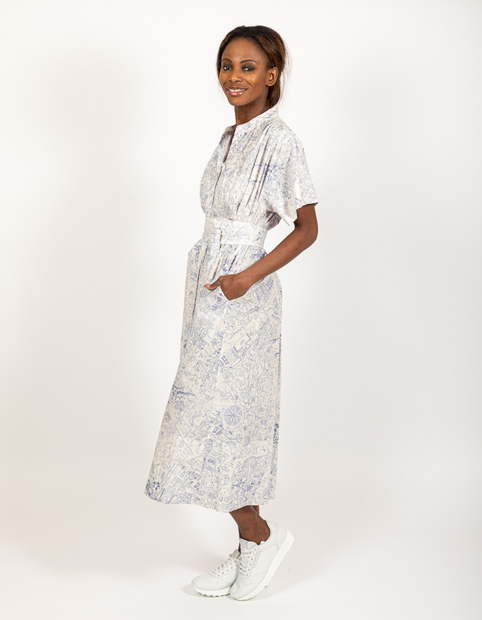 Vanessa Bruno lang kleed wit
