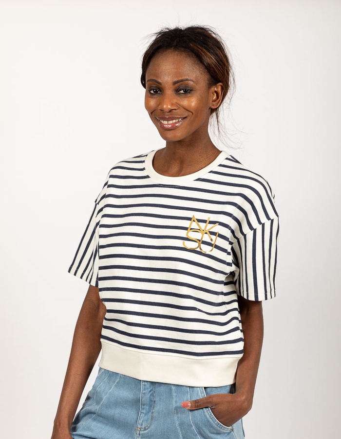 Nukus sweater marine