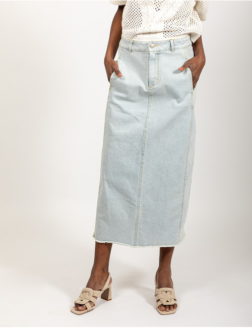 Aimee The Label midi rok jeans