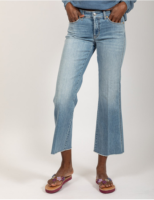 Cambio regular fit jeans lichte washing