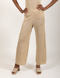 Grace geklede broek goud