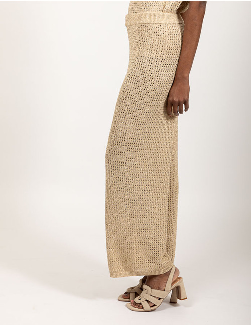 Grace geklede broek goud