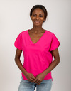 Due Amanti t-shirt korte mouw fuschia