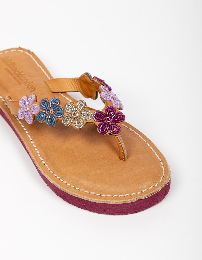 Laidback Londen slipper paars