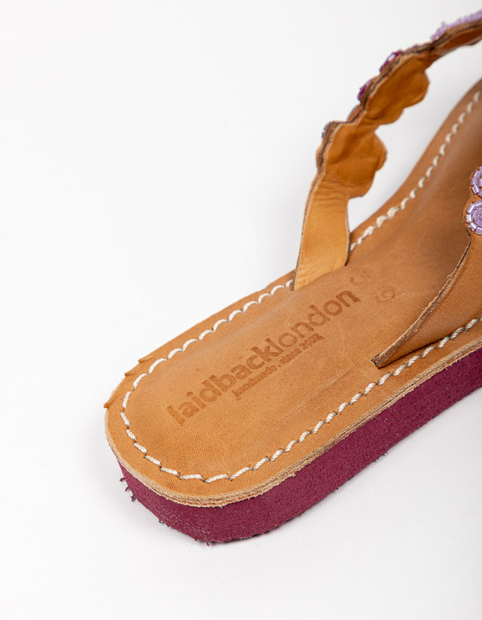 Laidback Londen slipper paars
