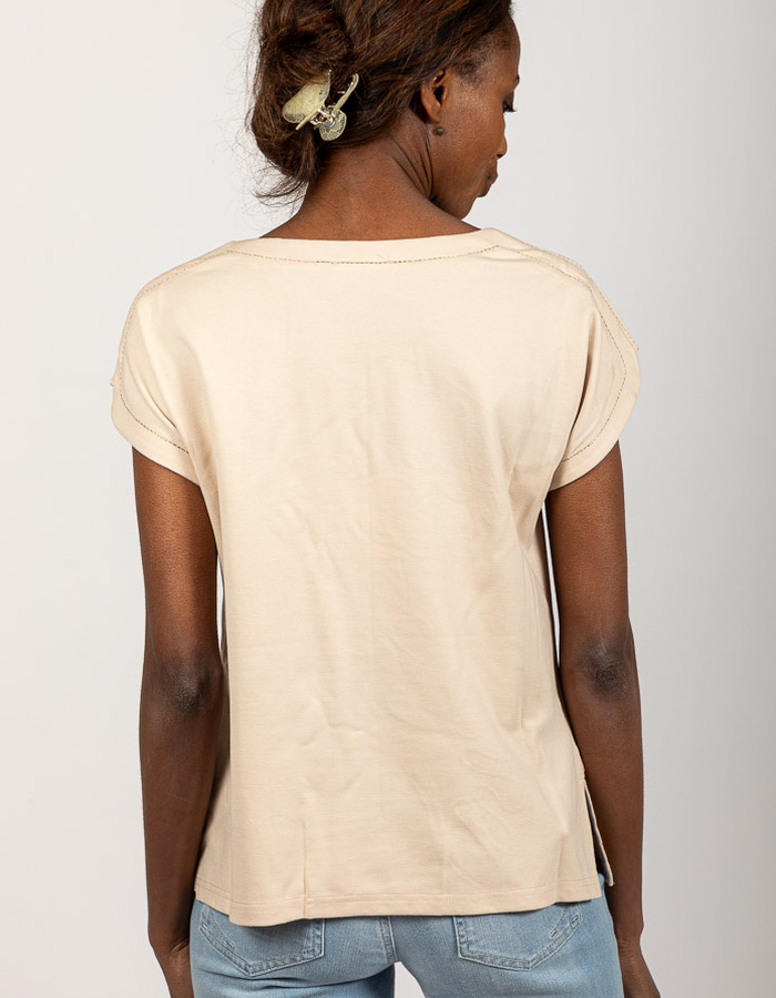 Leo & Ugo t-shirt beige