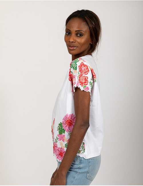 Leo & Ugo t-shirt wit