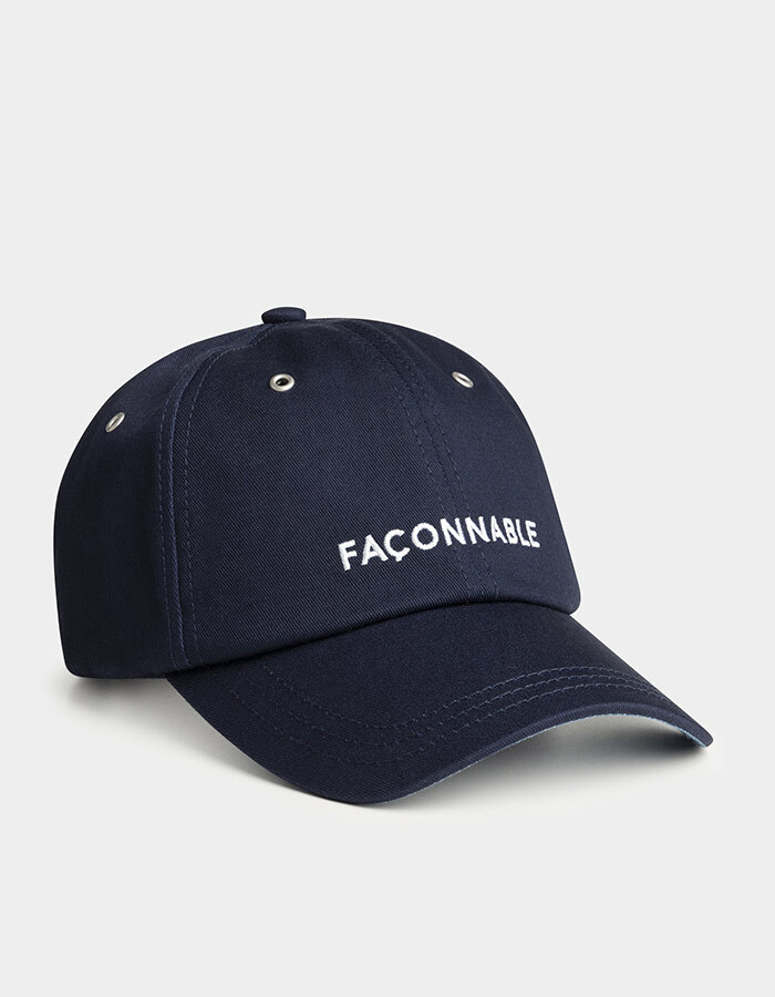 Geborduurde Gabardine Baseball Cap  