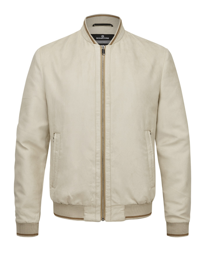 MSMichigan College Blouson – Lichtbeige  