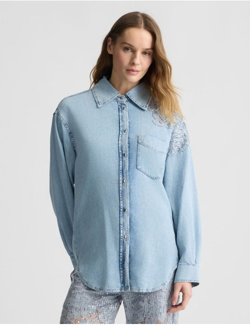 Liu Jo lange mouw bloes jeans