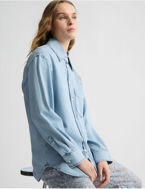 Liu Jo lange mouw bloes jeans