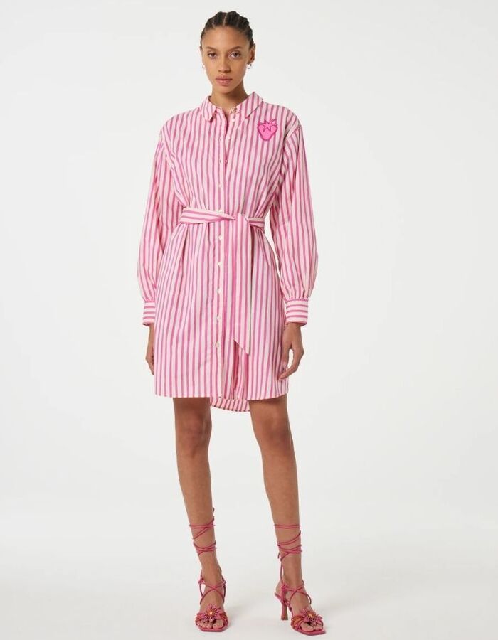 Fabienne Chapot kort kleed roze