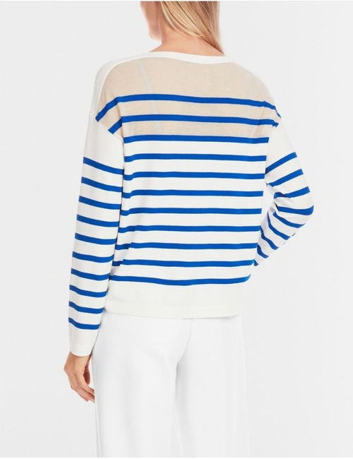 Marccain lange mouw pull wit