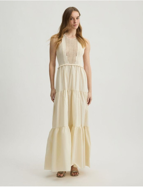 Liu Jo lang kleed beige