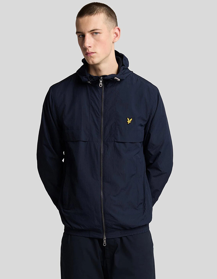 Lyle & Scott jas blauw