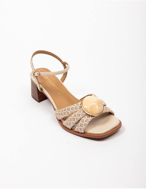 Noa Harmon sandaal beige