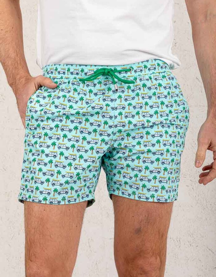 Mc2 Saint Barth zwemshort blauw
