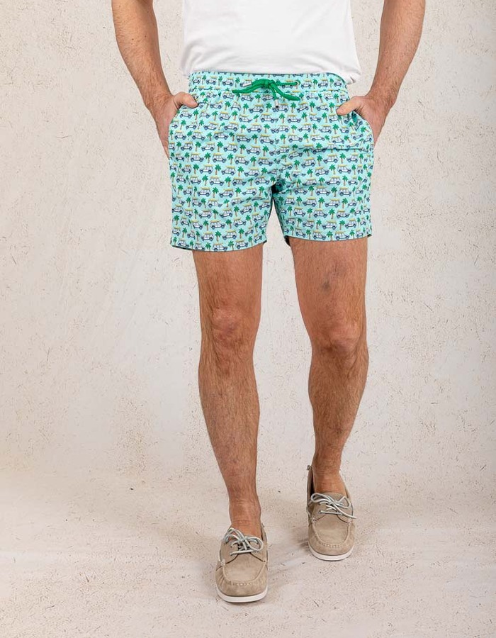 Mc2 Saint Barth zwemshort blauw