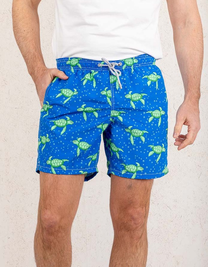 Mc2 Saint Barth zwemshort blauw