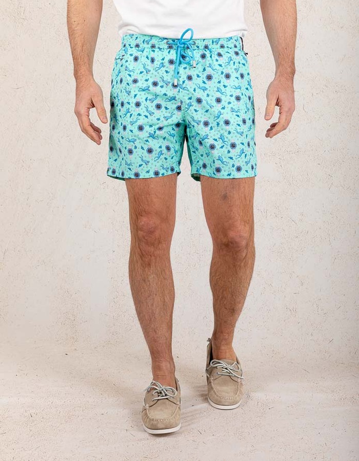 Mc2 Saint Barth zwemshort blauw