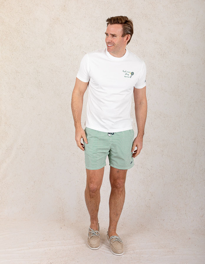 T-shirt Real Man play Tennis