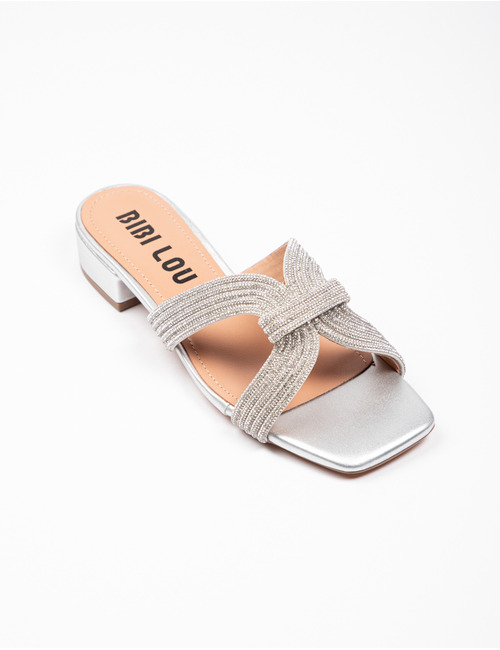 Bibi Lou flipflops zilver