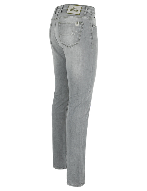 Grijze slim fit stretch jeans – ATN01S