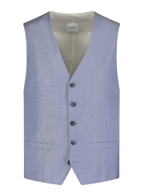 Slim Fit 4016 kostuum Gilet - lichblauw