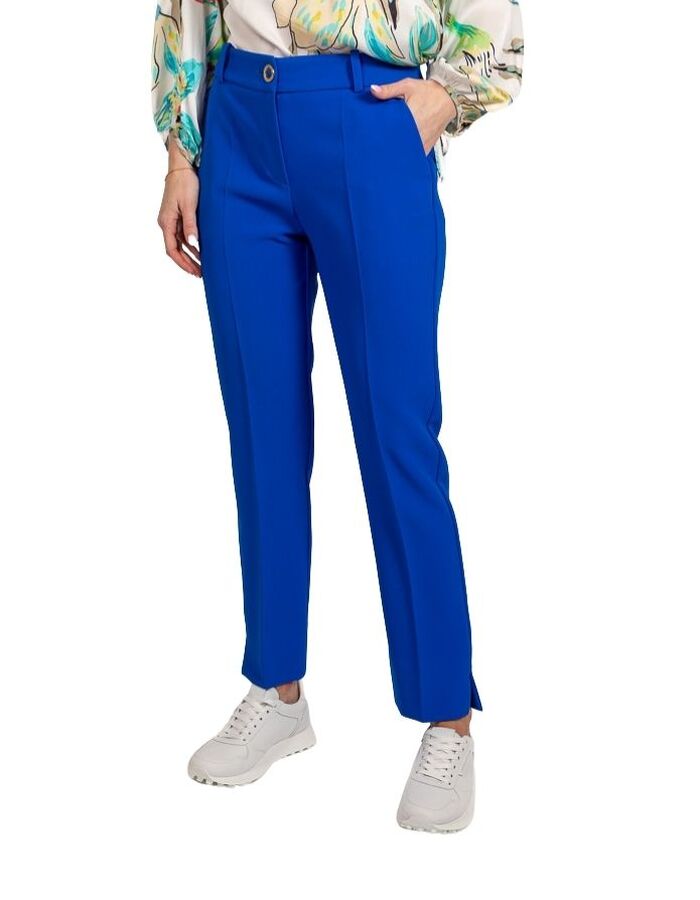 Due Amanti geklede broek kobaltblauw