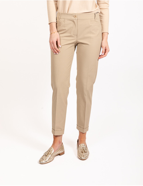 Raffaello Rossi 7/8 broek taupe