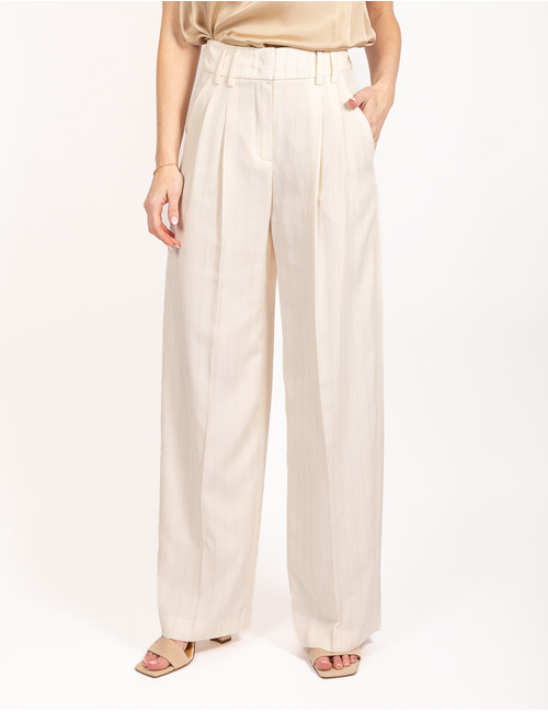 Raffaello Rossi geklede broek ecru