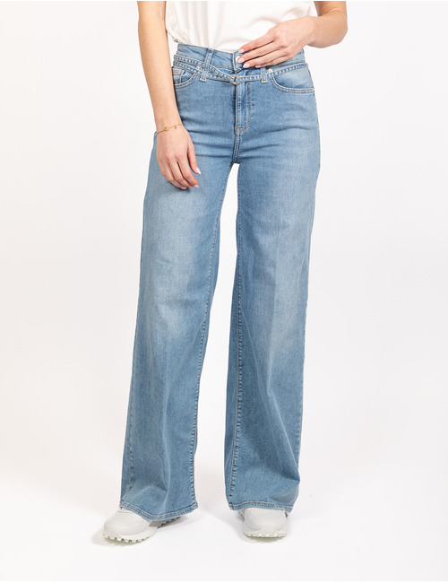 Raffaello Rossi regular fit jeans lichte washing