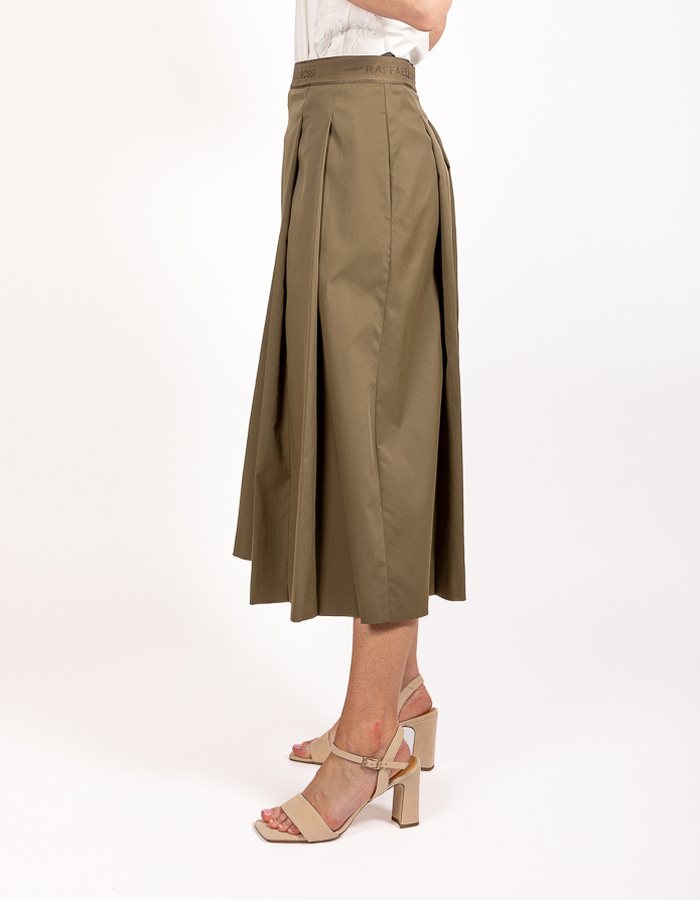 Raffaello Rossi lange rok kaki