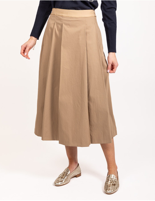Raffaello Rossi lange rok taupe