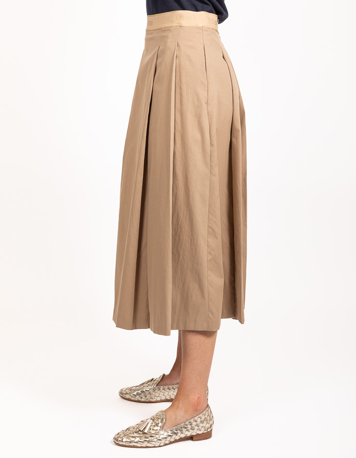 Raffaello Rossi lange rok taupe