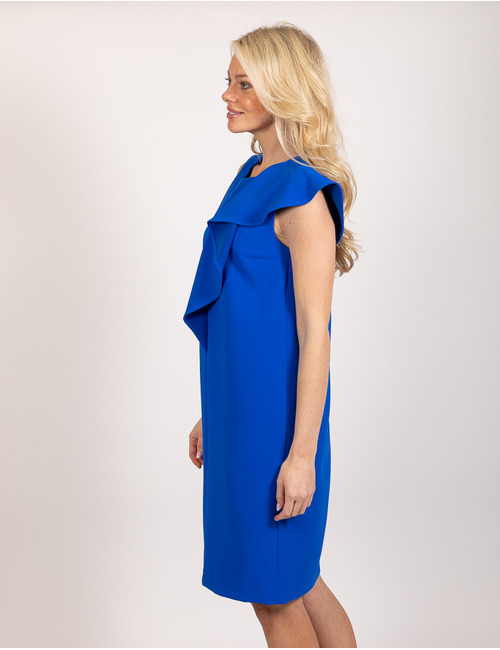 Due Amanti lang kleed blauw