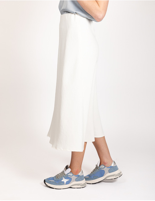 Drykorn midi rok ecru