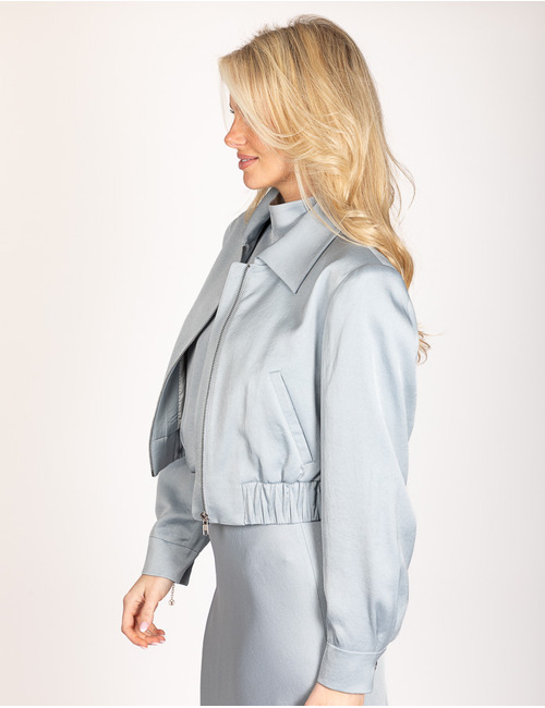 Drykorn bomberjas blauw