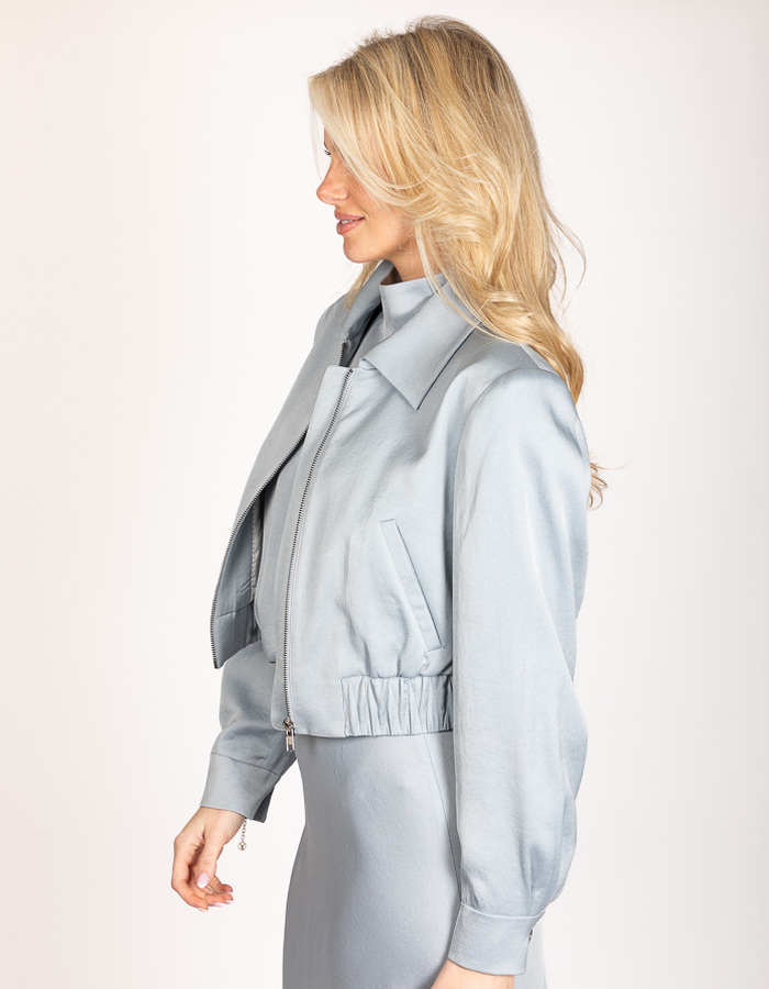 Drykorn bomberjas blauw
