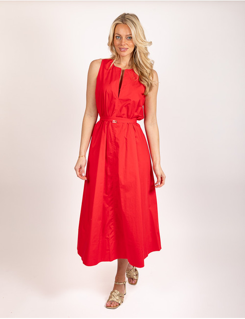 Twinset lang kleed rood